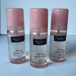 Victoria's Secret Travel Refresher Mist X3 Body Mists Set